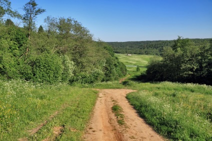 Szent tavasz és a kápolna a Tikhvin ikon az Istenanya a Ilyinsky