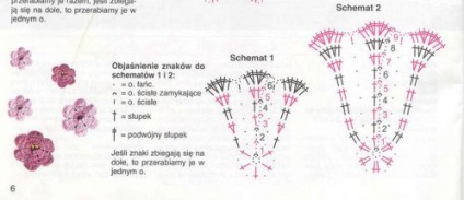 Rendszereket horgolt színek - lila pipacs Calla rózsa, édes otthon - Kézzel készített kézműves és ötletek