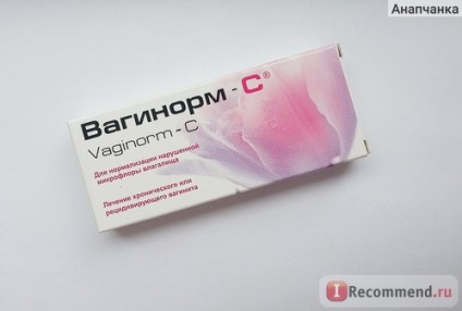 Hüveiytabiettákat Vaginorm a - „Saját tapasztalat a Vaginorm-kezelési