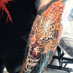 Tattoo ghepard