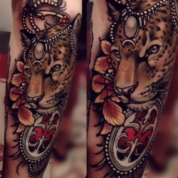 Tattoo ghepard