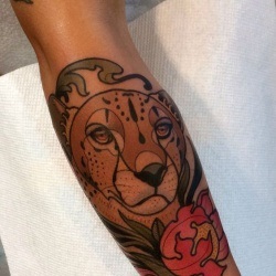 Tattoo ghepard