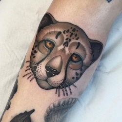Tattoo ghepard