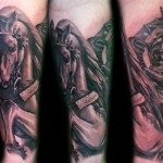 Tattoo de semnificație, fotografie și schițe St. George the Victorious