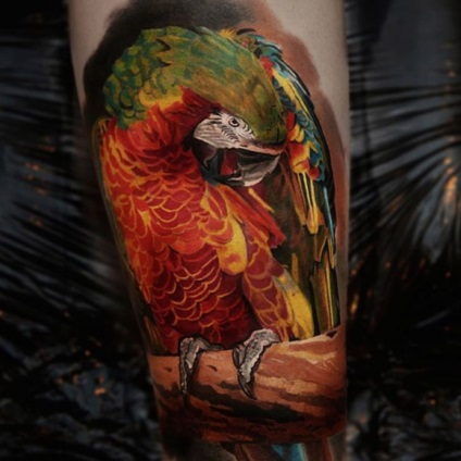 Parrot Tattoo