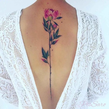 Tattoo flori cele mai bune idei pentru fete