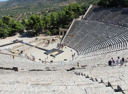 Teatrul în epidurala, în Grecia descriere, fotografie, unde este pe hartă, cum să ajungi acolo