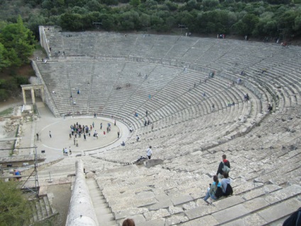 Teatrul în epidurala, în Grecia descriere, fotografie, unde este pe hartă, cum să ajungi acolo