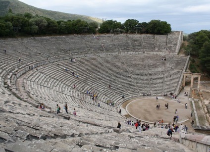 Teatrul în epidurala, în Grecia descriere, fotografie, unde este pe hartă, cum să ajungi acolo