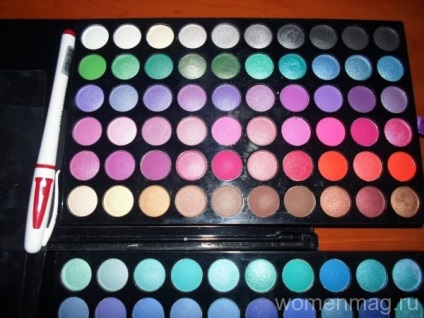 Eyeshadow frumusete fabrica paleta de fard de obraz (120 culori)