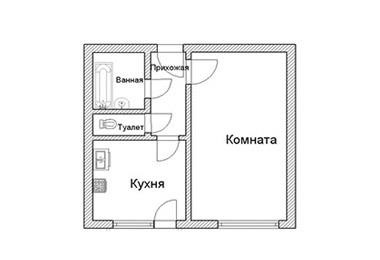 Planul tehnic al casei din Shakhovskoy și districtul Shakhovskiy