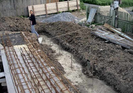 Erori tipice în construcția fundațiilor (9 bucăți), gospodăriile din Siberia