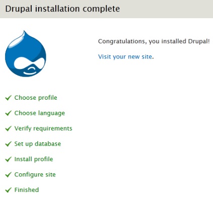 Instalarea și localizarea drupalului 7 pe serverul local xampp