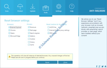 Virus dns-unlocker - cum să-l oprească