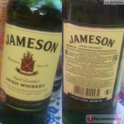 Whiskey jameson