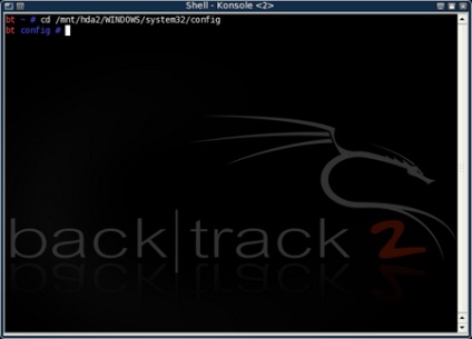 Hacking parolele de Windows folosind backtrack2