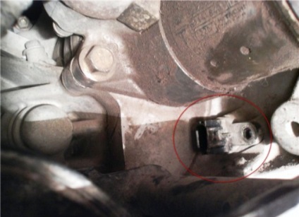Подмяна на колянов вал датчик Nissan X-пътека с техните ръце инструкции със снимки