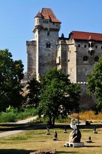 Castele din Austria inferioară burg leichtenstein (sub vena) și zona înconjurătoare