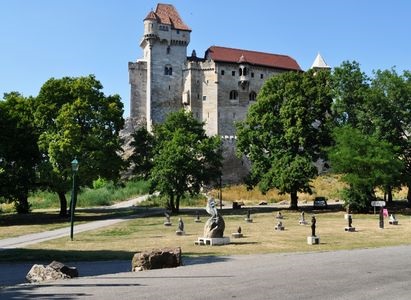 Castele din Austria inferioară burg leichtenstein (sub vena) și zona înconjurătoare