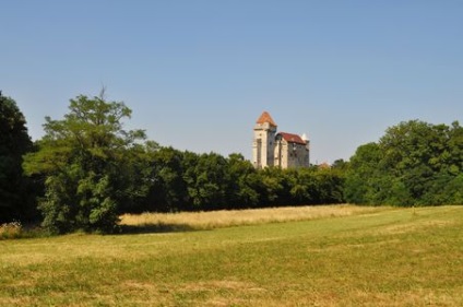 Castele din Austria inferioară burg leichtenstein (sub vena) și zona înconjurătoare