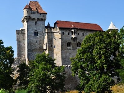 Castele din Austria inferioară burg leichtenstein (sub vena) și zona înconjurătoare