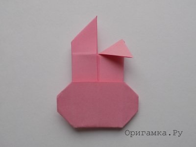 Bunny origami - figuri pliabile cu origami modulare tehnică cu fotografii pas-cu-pas