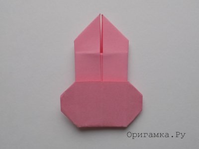 Bunny origami - figuri pliabile cu origami modulare tehnică cu fotografii pas-cu-pas