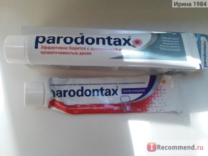 Parodontax fogkrém - „ha a fogágybetegség, hogy a felülvizsgálat hasznos az Ön számára