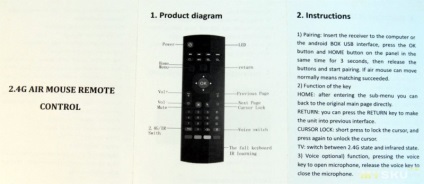 4 în 1 telecomandă IR, tastatură wireless, aeromache, microfon wireless