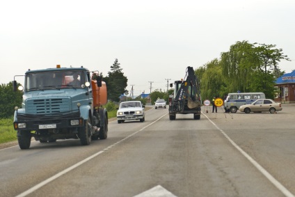 Autostravel de la hadyzhensk la tuapse prin trece Shahumyan