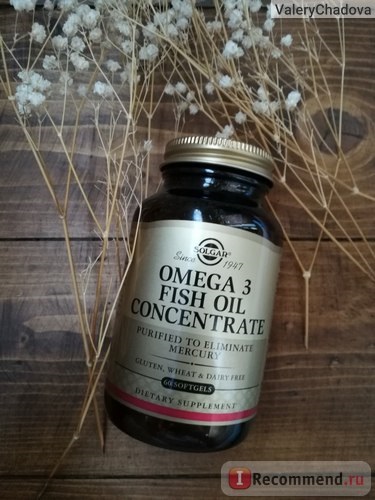 Solgar omega-3 concentrat de ulei de pește solgar - 