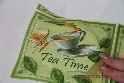 Bănci pentru saci de ceai