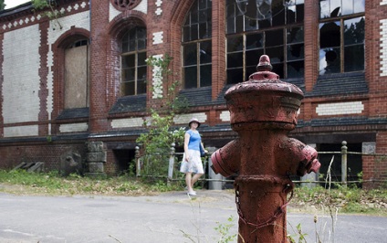 Beelitz elhagyott kórház közelében Berlin