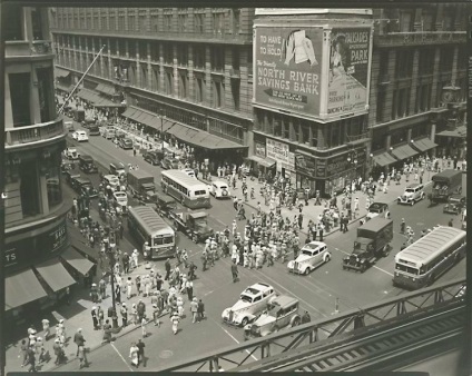 Broadway pe strada New York, foto