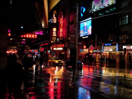 Broadway pe strada New York, foto