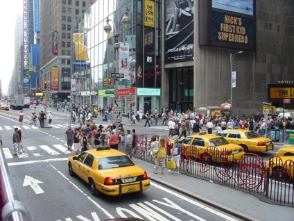 Broadway pe strada New York, foto