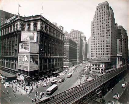 Broadway pe strada New York, foto