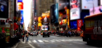 Broadway pe strada New York, foto