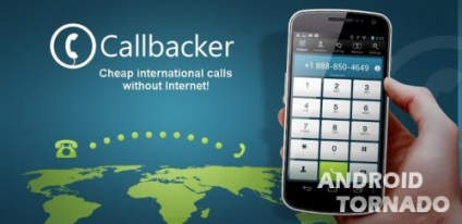 Callbacker - olcsó nemzetközi hívások