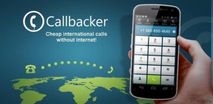 Callbacker - apeluri ieftine în roaming