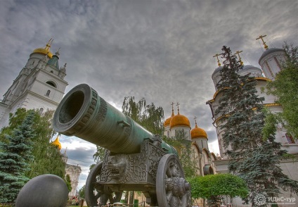 Tsar Cannon în Moscova, istoria tunului țarului, fotografie, unde este
