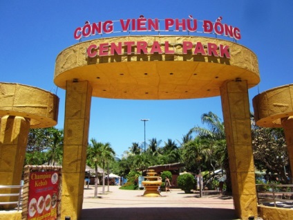 Parcul central sau parc amar în Nha Trang fotografie și impresii
