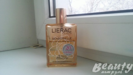 Читайте думки про олію для тіла і волосся lierac sensorielle regenerating oil with 3 white flowers