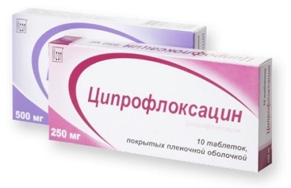 Ciprofloxacin - a használati utasítást, javallatok, ellenjavallatok