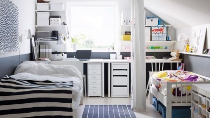 Zona pentru copii în dormitorul părinților - sfaturi utile