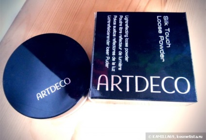 Дівчина з персиками або розсипчаста пудра artdeco mineral loose powder №1 відгуки