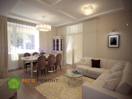Design interior in bucatarie, reparatii rego-sanitare din St. Petersburg, reparatii apartamente si birouri