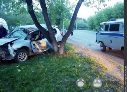 Crash lângă un policlinic pentru copii (actualizat), vii Angarsk