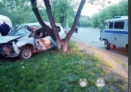 Crash lângă un policlinic pentru copii (actualizat), vii Angarsk