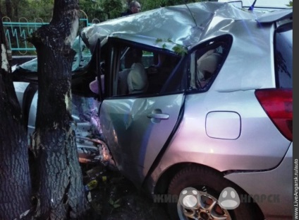 Crash lângă un policlinic pentru copii (actualizat), vii Angarsk